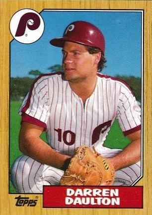 Darren Daulton #636 Baseball Cards 1987 Topps