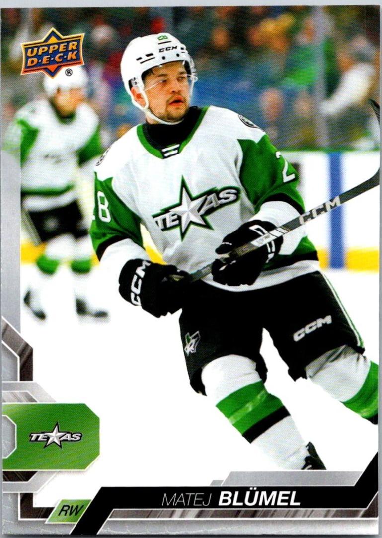 Matej Blumel #97 2024 Upper Deck Ahl Hockey