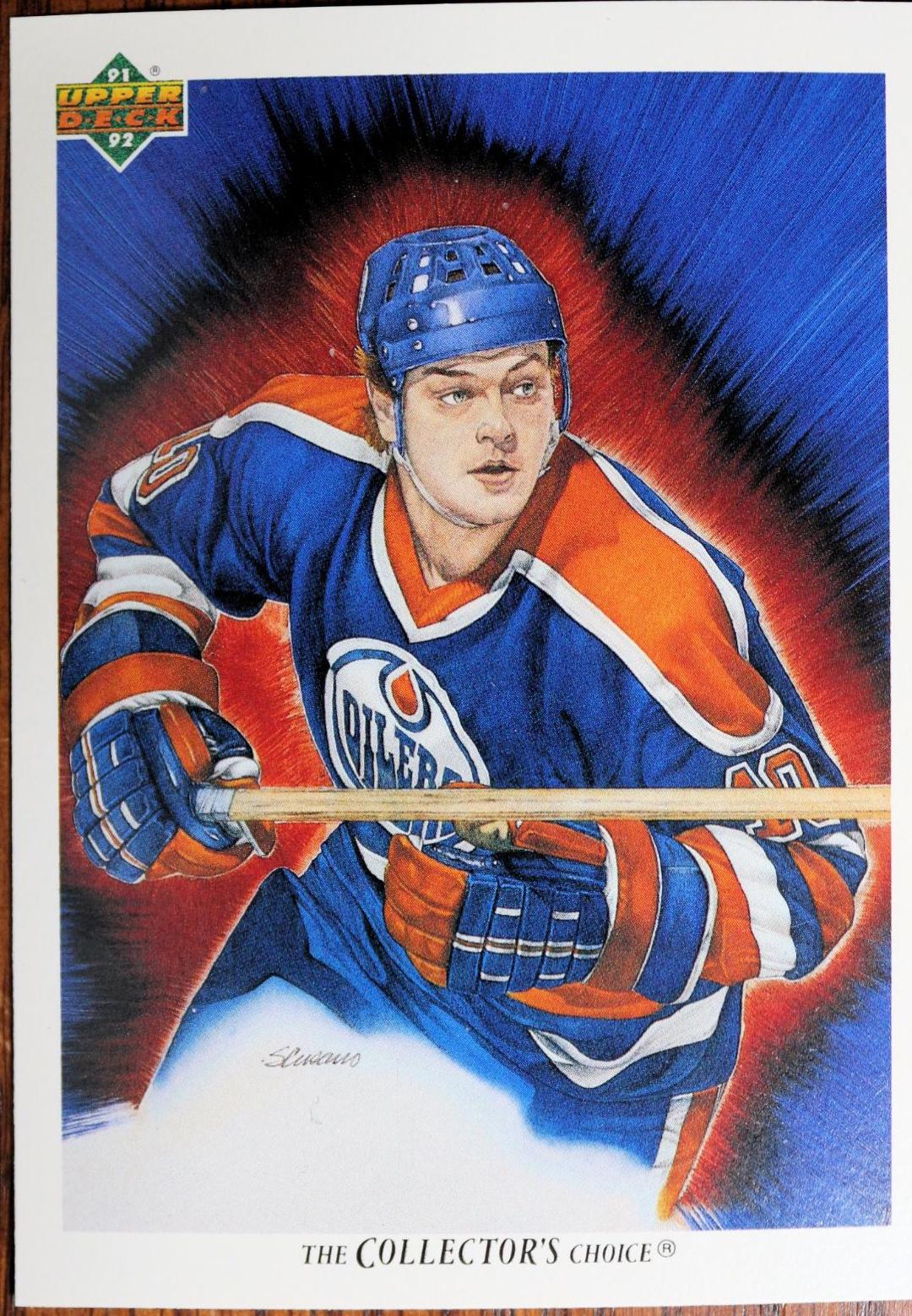 Esa Tikkanen #83 Hockey Cards 1991 Upper Deck