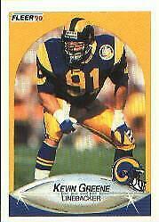 Kevin Greene #38 Football Cards 1990 Fleer