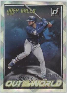 Joey Gallo #OW4 Baseball Cards 2018 Panini Donruss Out of This World