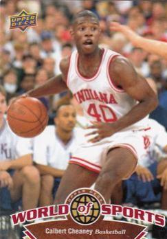 Calbert Cheaney #14 2010 Upper Deck World Of Sports Basketball
