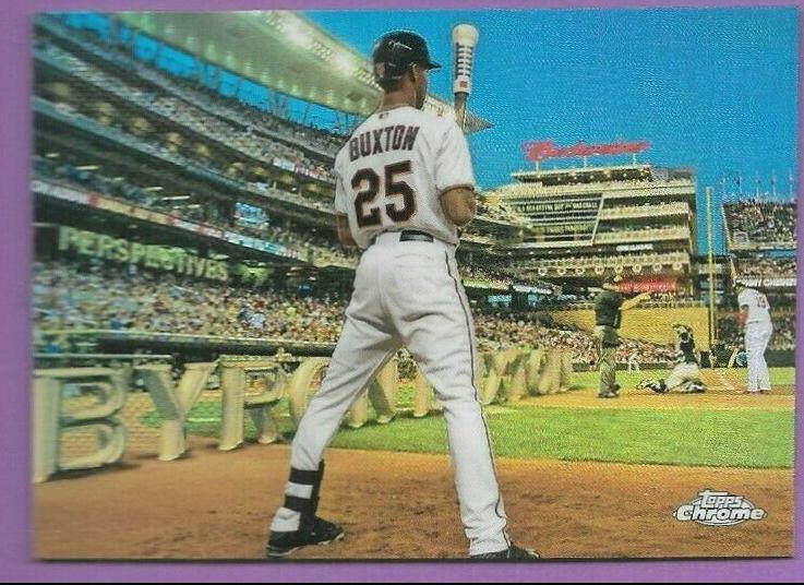 Byron Buxton #PC-10 Baseball Cards 2016 Topps Chrome Perspectives
