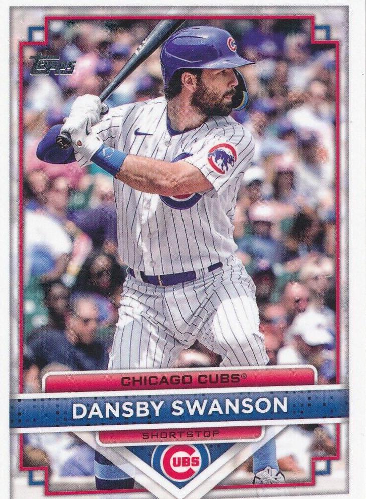 Dansby Swanson #56 2023 Topps Flagship Collection Baseball