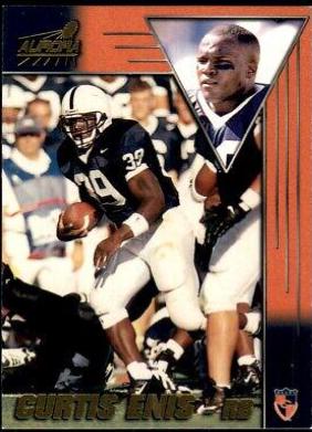 Curtis Enis #32 Football Cards 1998 Pacific Aurora