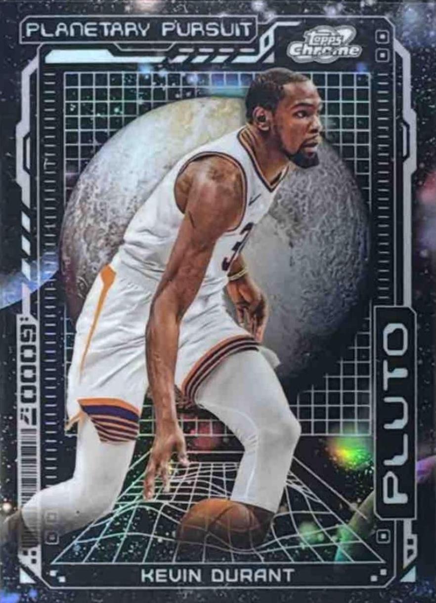 Kevin Durant #PPP-7 2023-24 Topps Chrome Cosmic Basketball Planetary Pursuit