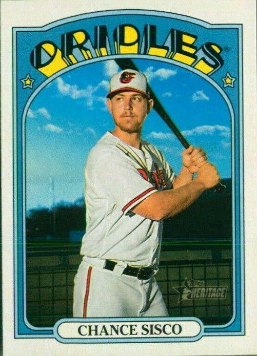 Chance Sisco #142 Baseball Cards 2021 Topps Heritage