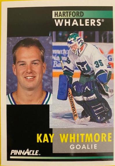 Kay Whitmore #22 Hockey Cards 1991 Pinnacle