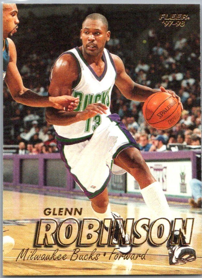 Glenn Robinson #13 Basketball Cards 1997 Fleer