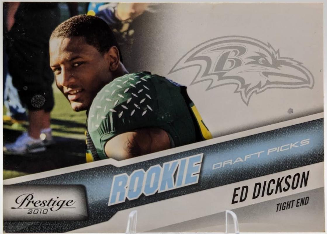 Ed Dickson #238 2010 Panini Prestige Football