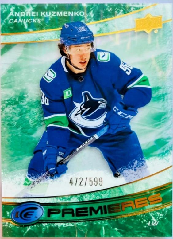 Andrei Kuzmenko #247 2022-23 Upper Deck Ice Hockey