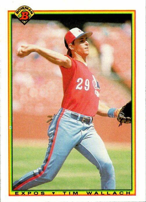 Tim Wallach #114 Baseball Cards 1990 Bowman