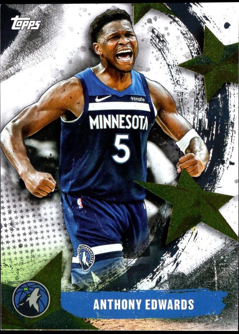 Anthony Edwards #SA-7 Prices | 2025 Topps Stars of the NBA