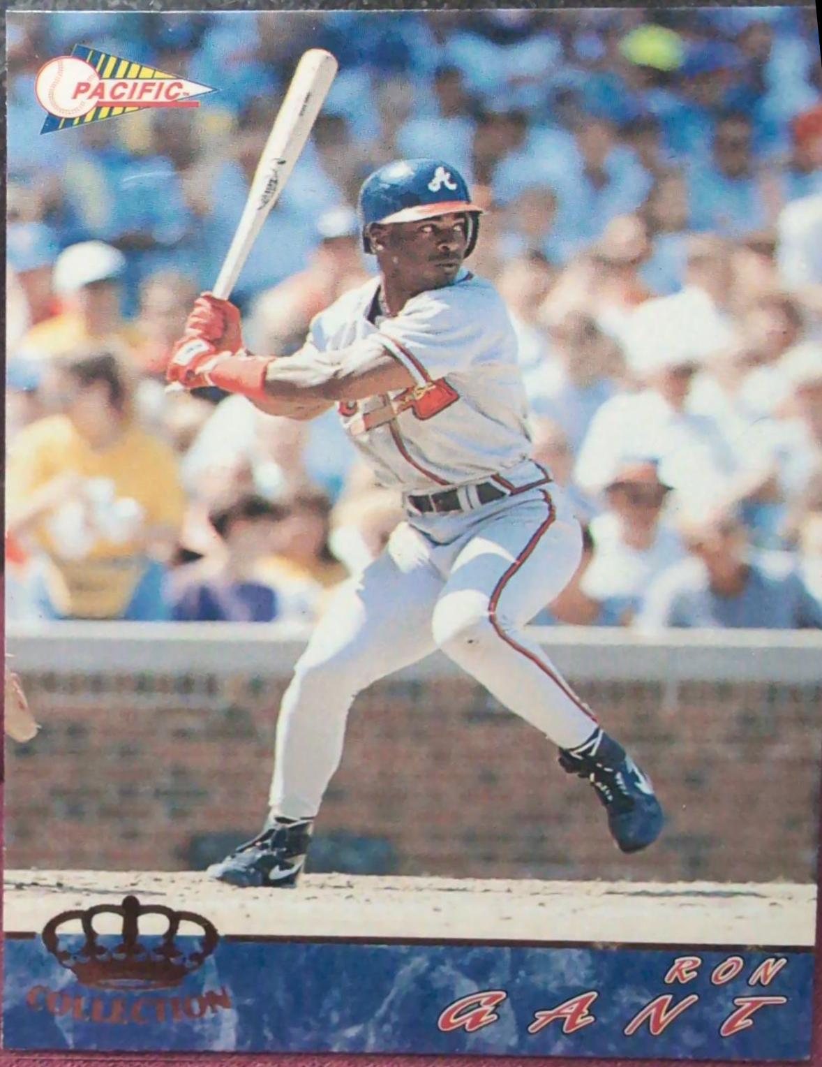 Ron Gant #8 Baseball Cards 1994 Pacific Crown Collection