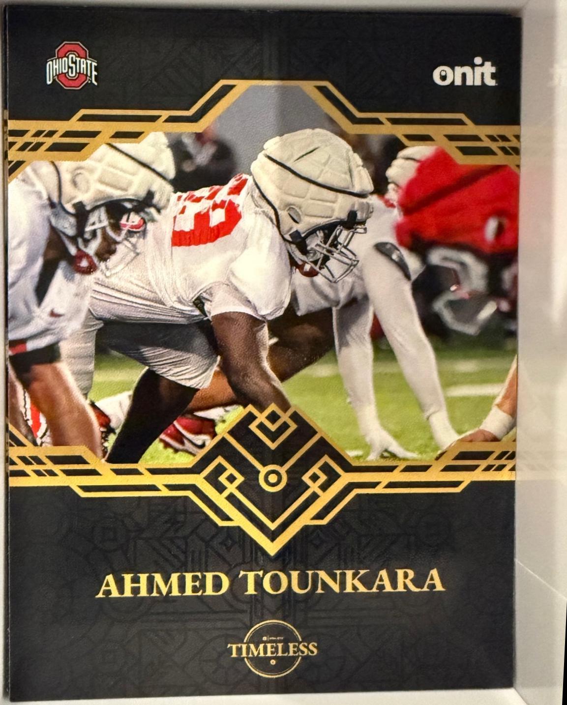 Ahmed Tounkara #B-2 2025 Onit Athlete Ohio State Buckeyes Football
