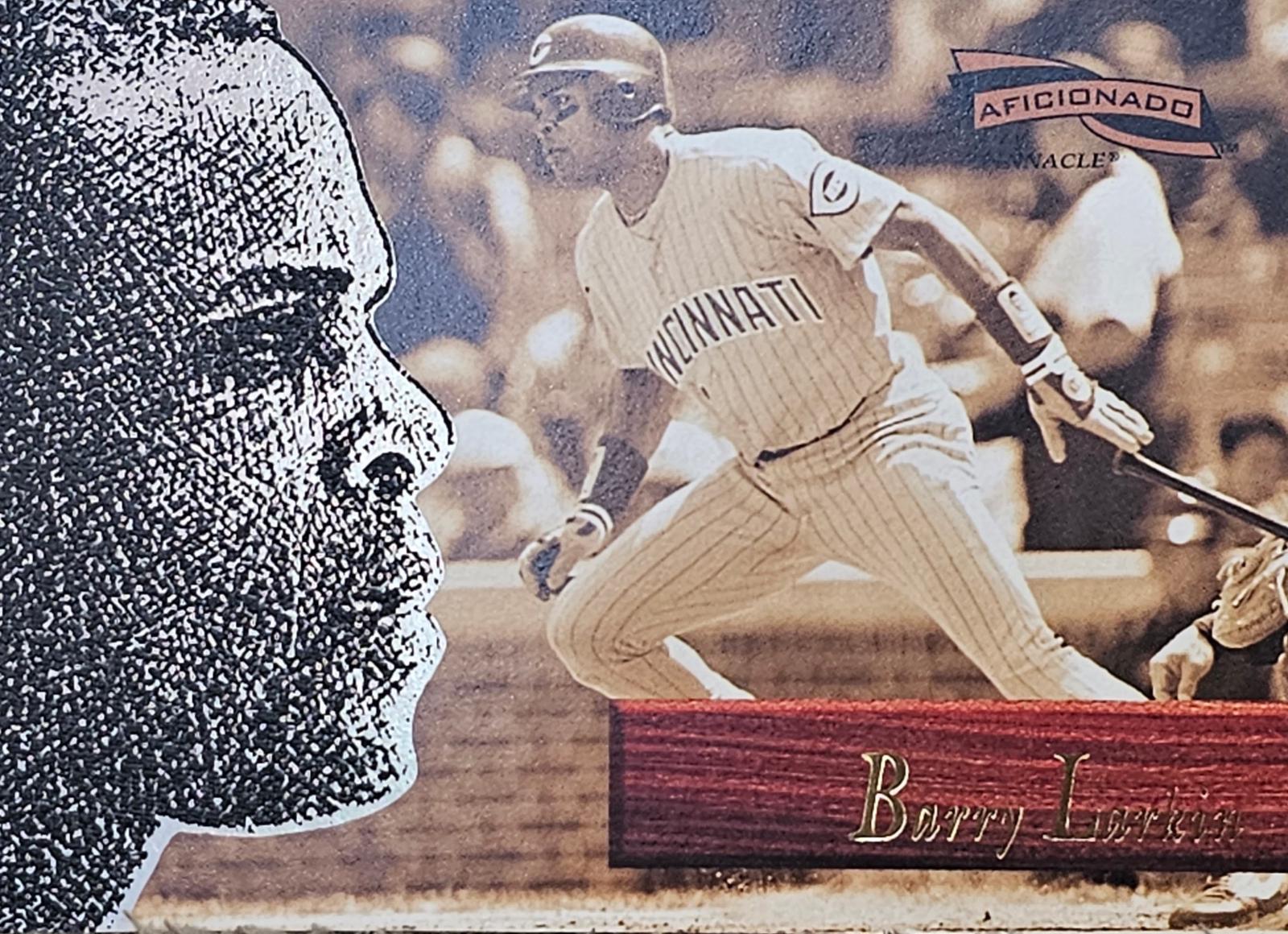 Barry Larkin #38 Baseball Cards 1996 Pinnacle Aficionado Slick Picks