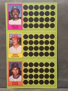 Reggie Smith, Greg Luzinski, Doug Flynn #57, 74, 93