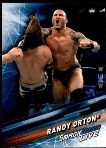 Randy Orton #41 Wrestling Cards 2019 Topps WWE Smackdown Live