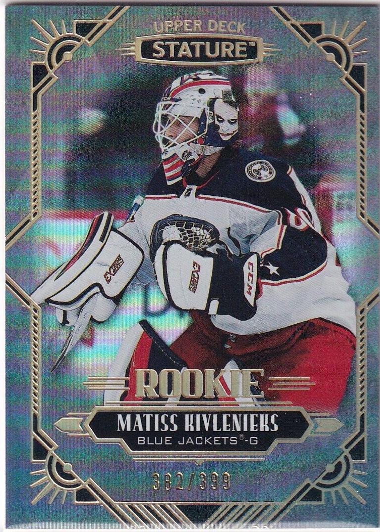 Matiss Kivlenieks #146 Hockey Cards 2020 Upper Deck Stature
