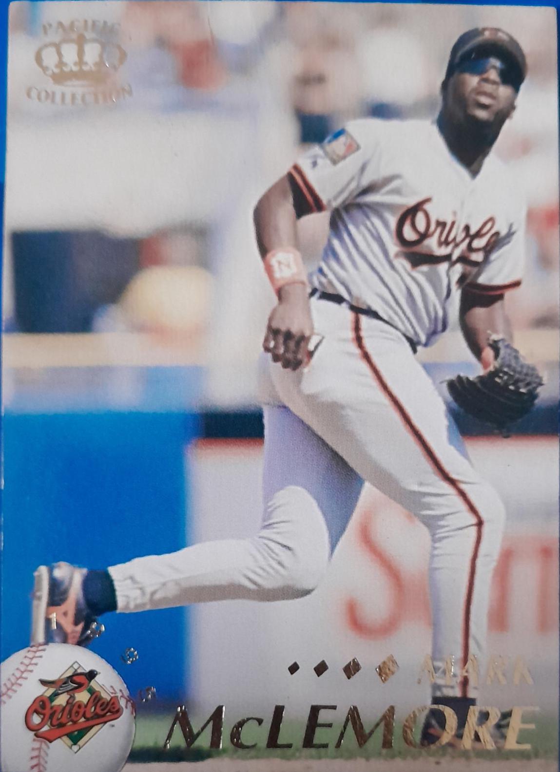 Mark McLemore #25 Baseball Cards 1995 Pacific