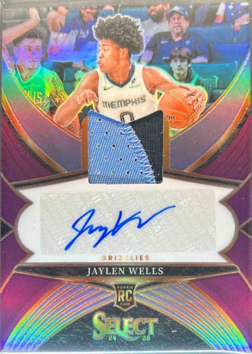 Jaylen Wells [Purple Prizm] #RJA-WEL