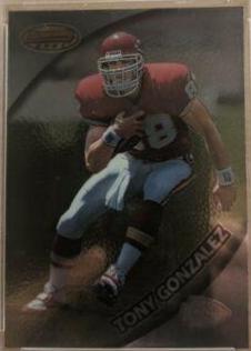 Tony Gonzalez #101 Football Cards 1997 Bowman's Best
