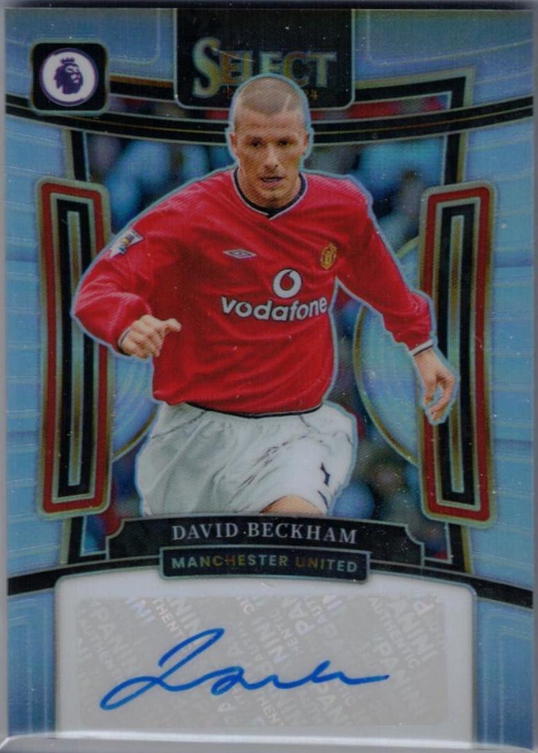 David Beckham #26 Soccer Cards 2023 Panini Select Premier League Signatures