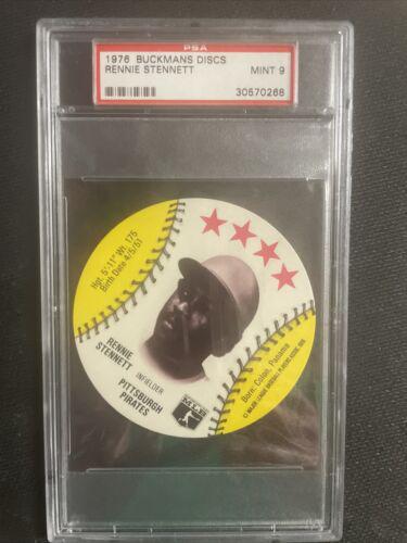 Rennie Stennett Baseball Cards 1976 Buckmans Discs