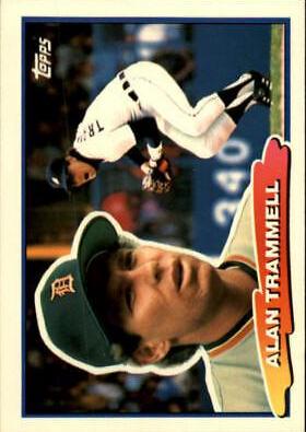 Alan Trammell #8 Baseball Cards 1988 Topps Big