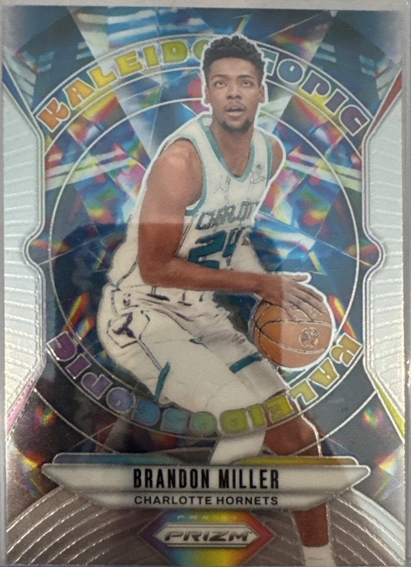Brandon Miller #3 Basketball Cards 2024 Panini Prizm Kaleidoscopic