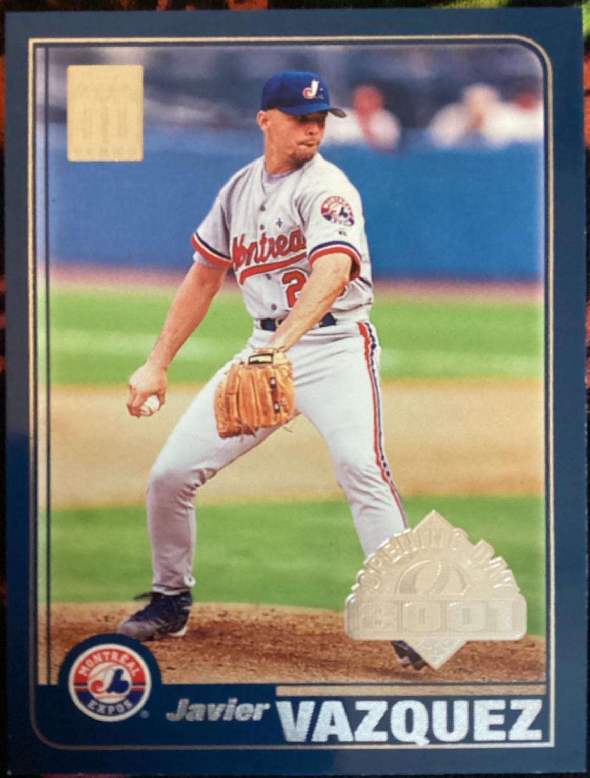 Javier Vazquez #150 Baseball Cards 2001 Topps Opening Day
