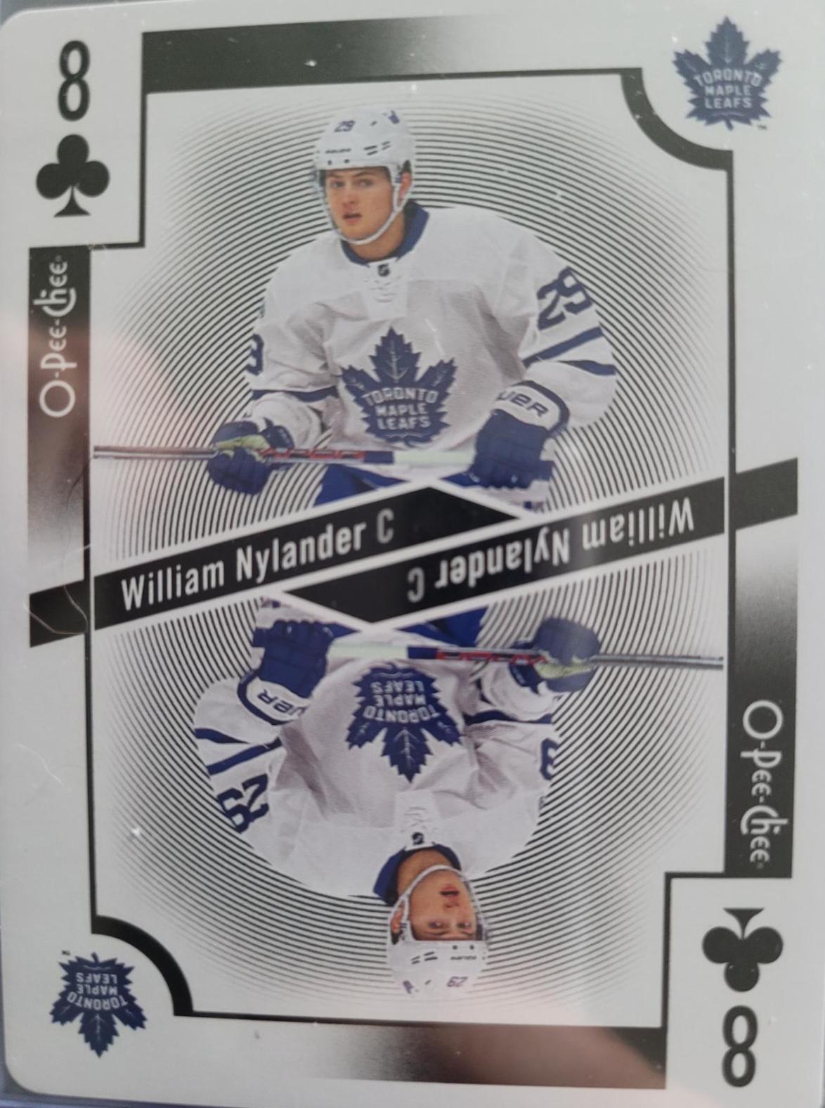William Nylander #8 Hockey Cards 2017 O Pee Chee Playing Cards