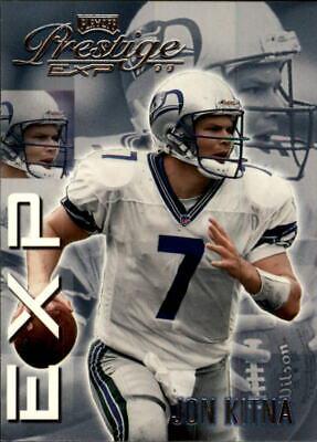JON KITNA #80 Football Cards 1999 Playoff Prestige Exp