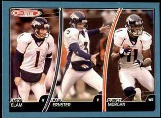 Quincy Morgan, Jason Elam, Paul Ernster