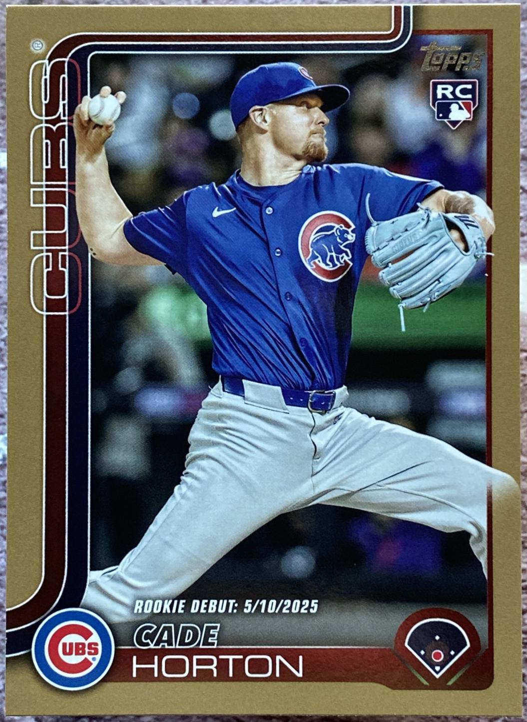 Cade Horton [Gold Border] #US140 Prices [Rookie] | 2025 Topps