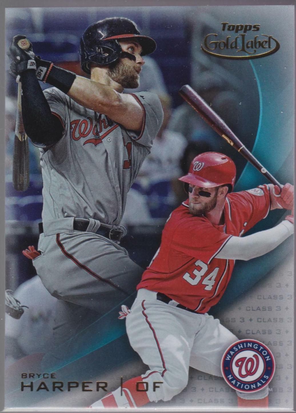 Bryce Harper [Class 3 Blue] #34