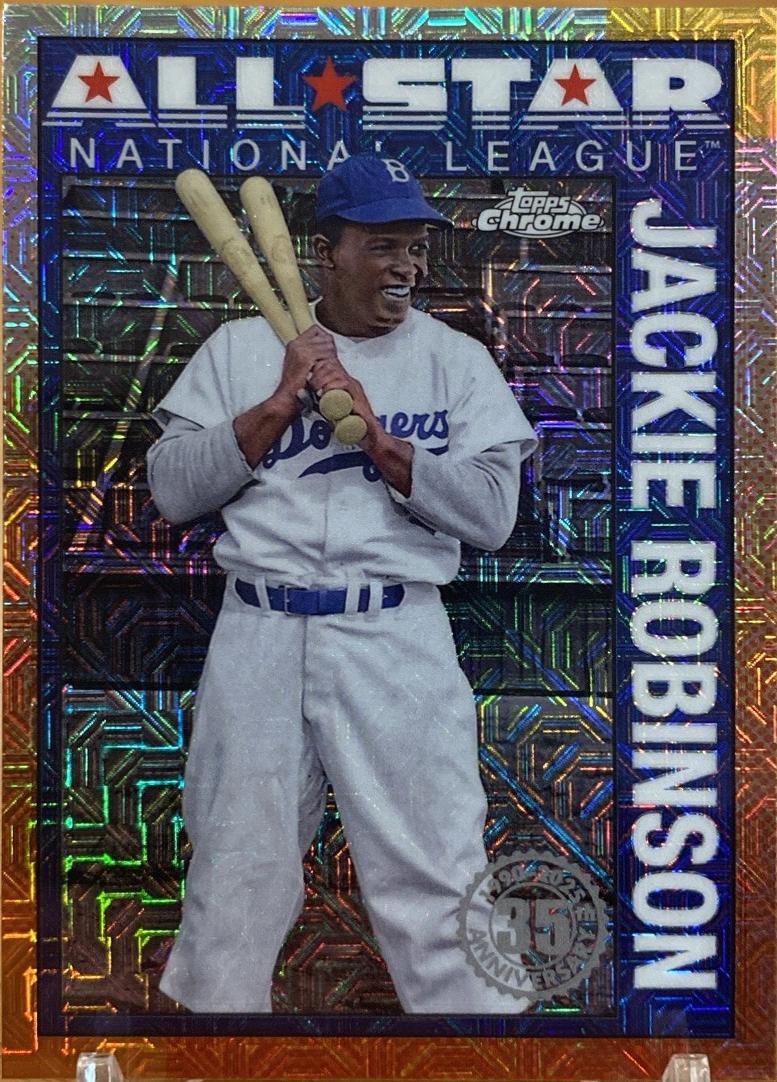 Jackie Robinson #90AS-24 2025 Topps 1990 Topps All-Star Baseball