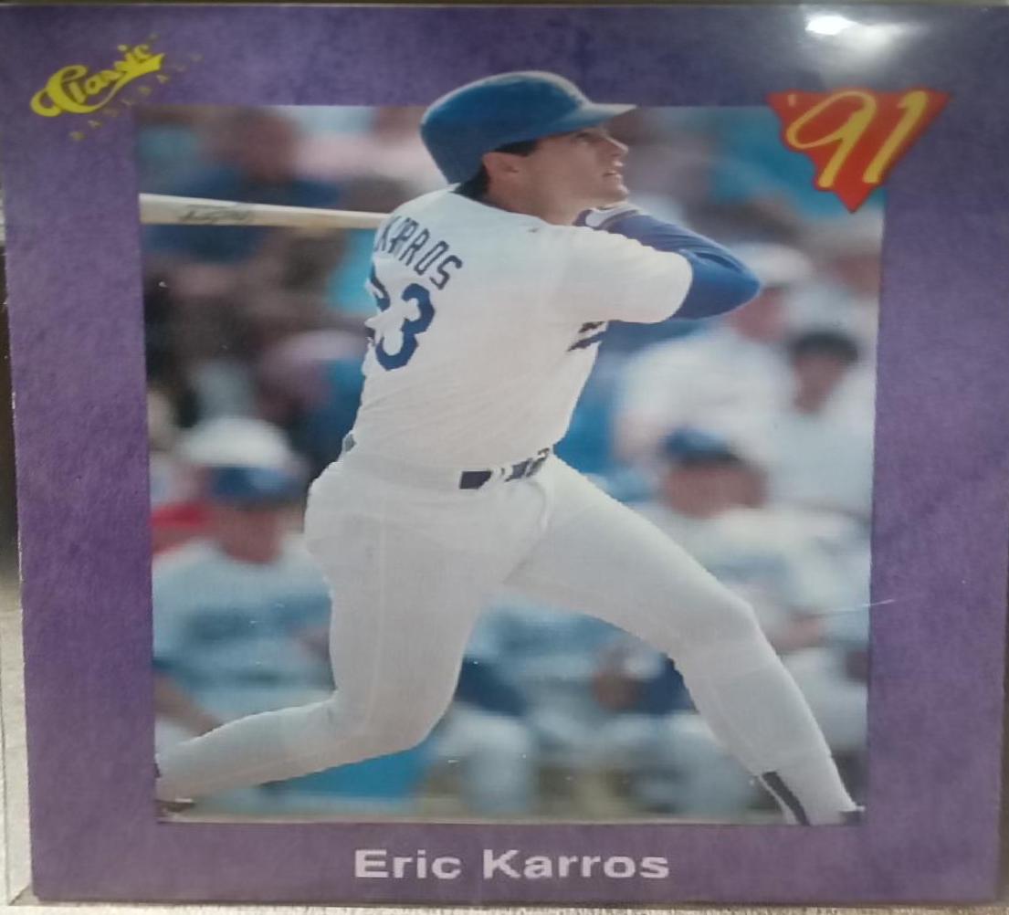 Eric Karros #171 Baseball Cards 1991 Classic Four Sport