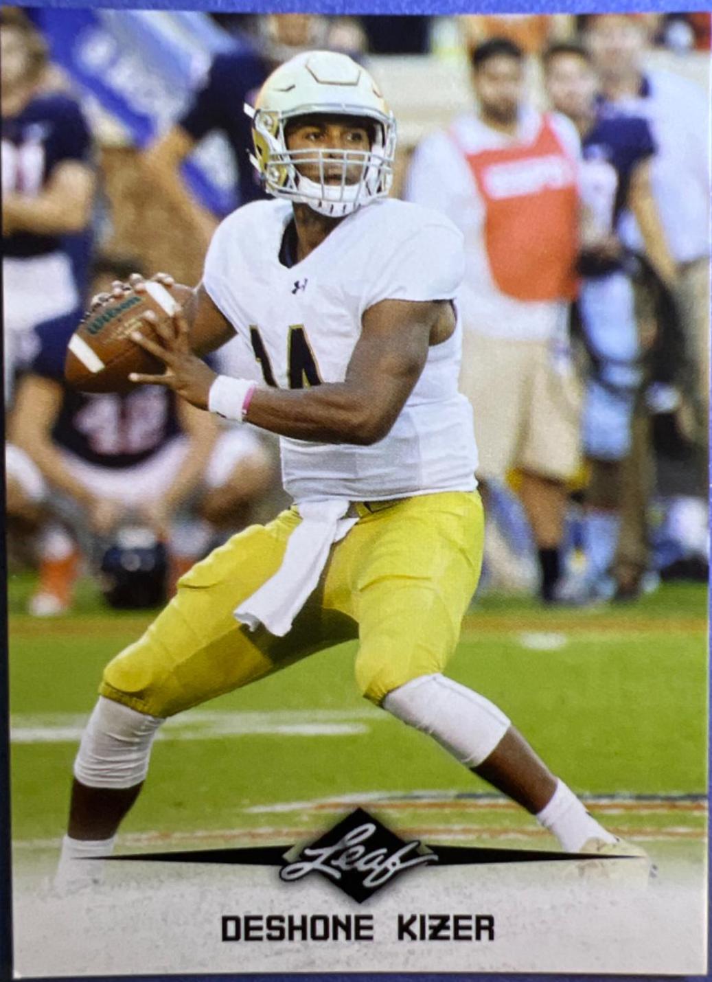 Deshone Kizer #4 Football Cards 2017 Leaf