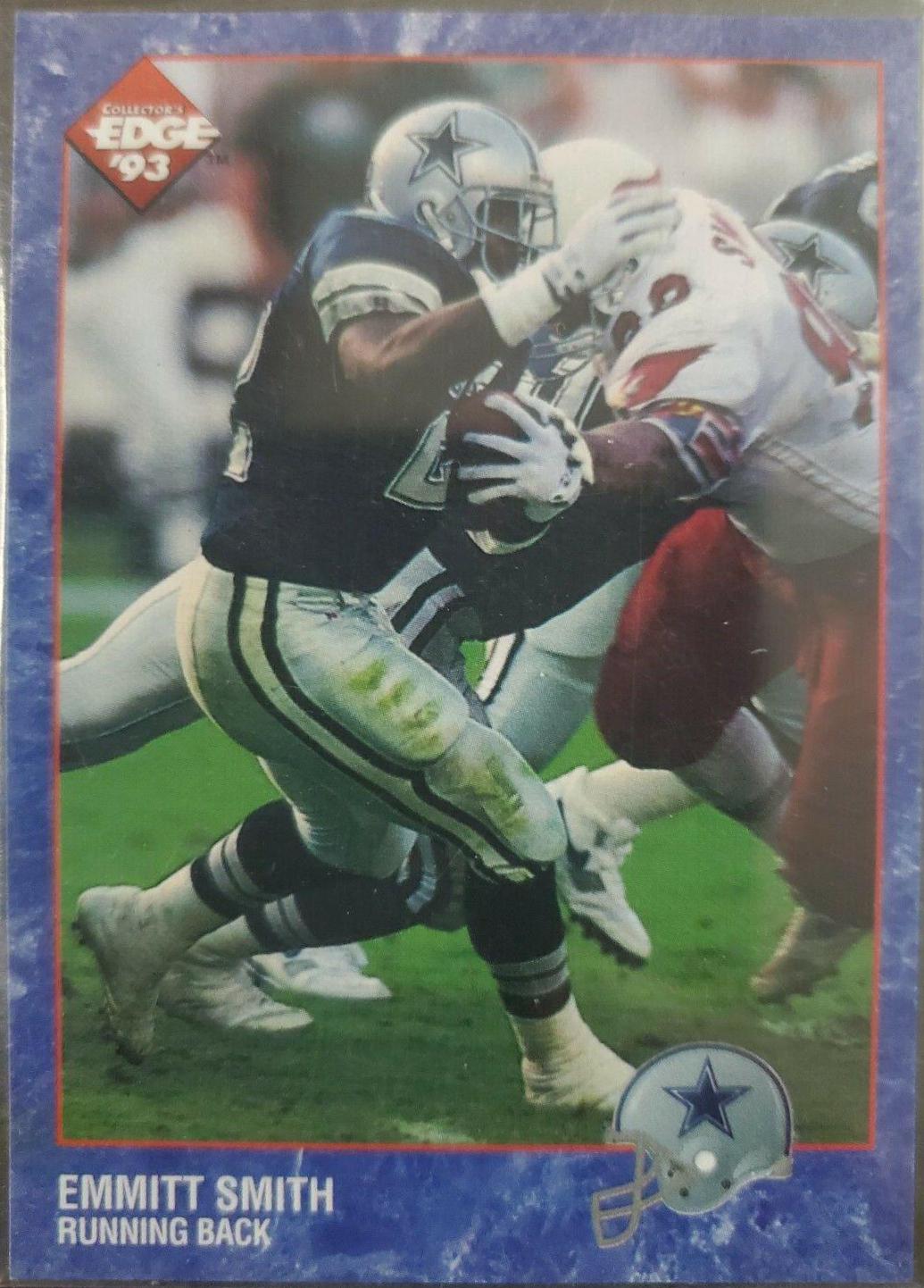 Emmitt Smith #48 Football Cards 1993 Collector's Edge