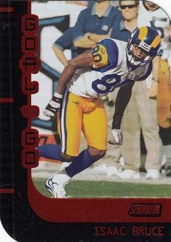 Isaac Bruce #G11 Football Cards 2000 Stadium Club Goal to Go