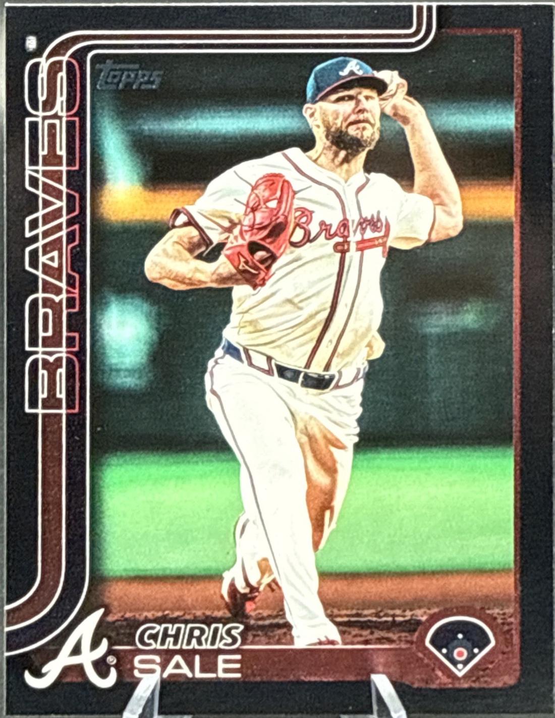 Chris Sale [Black] (2025 Topps)