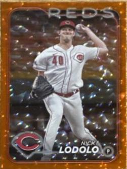 Nick Lodolo [Orange Foil] (2024 Topps)