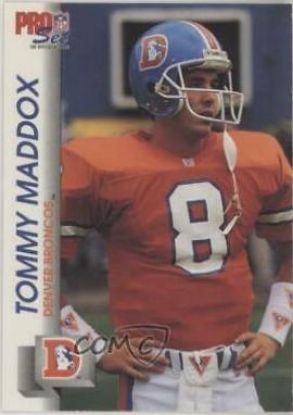 Tommy Maddox #486 Football Cards 1992 Pro Set