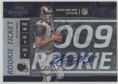 Keith Null #177 2009 Playoff Contenders Football