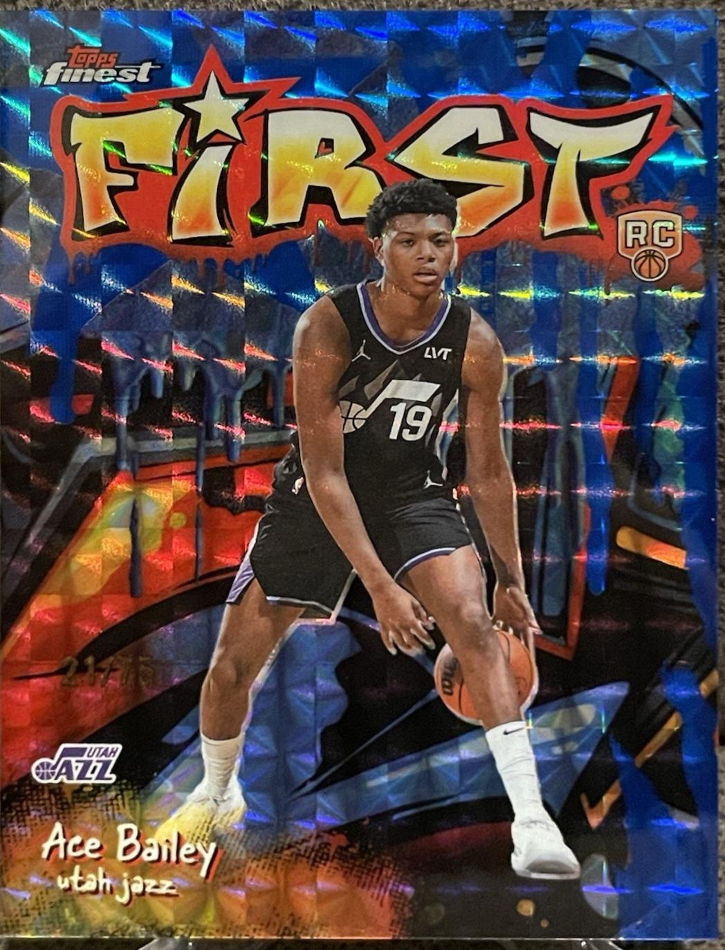 Ace Bailey [Blue Geometric Refractor] #F-5