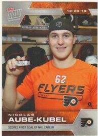 Nicolas Aube Kubel #107 Hockey Cards 2019 Topps Now NHL Stickers