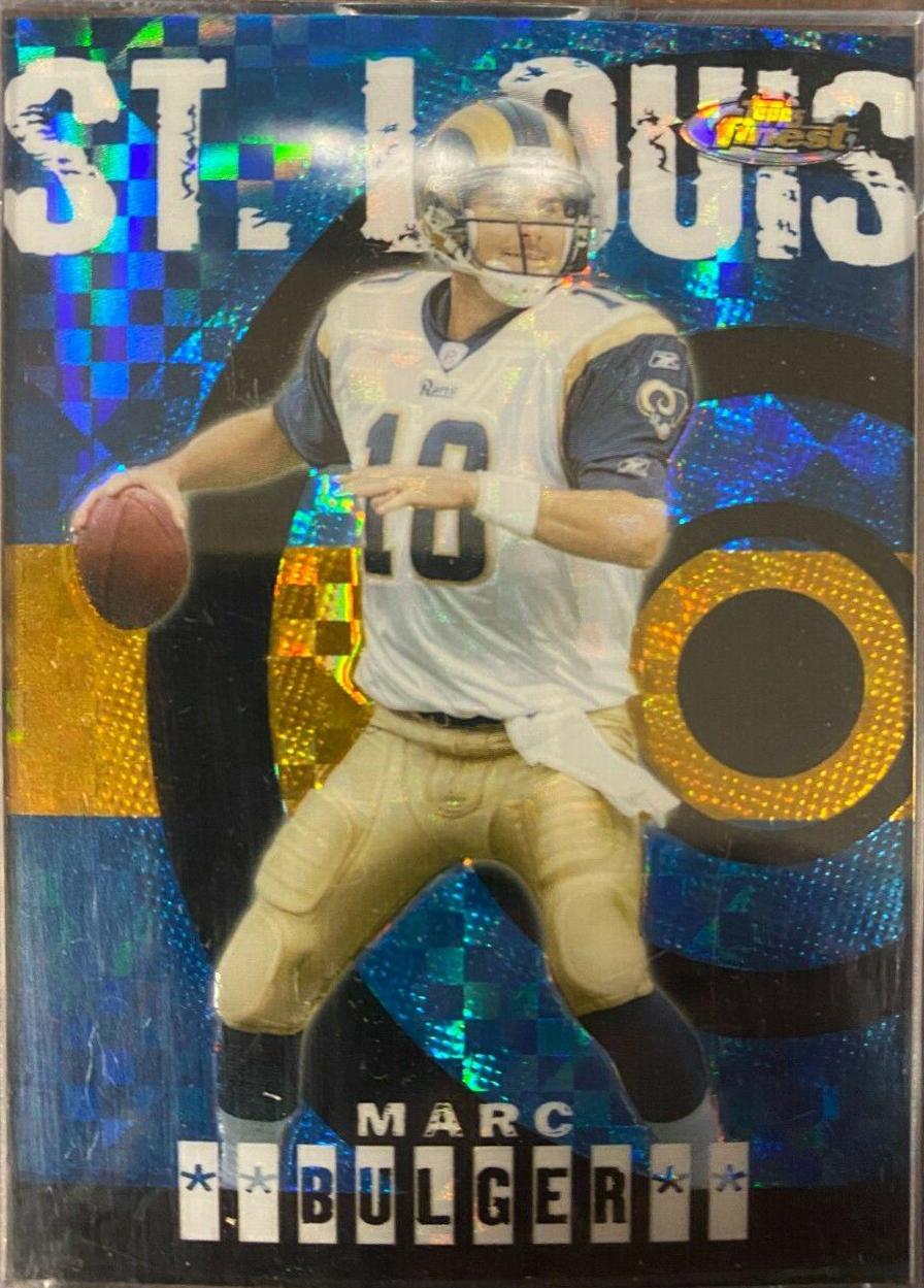 Marc Bulger #10 Football Cards 2004 Topps Finest