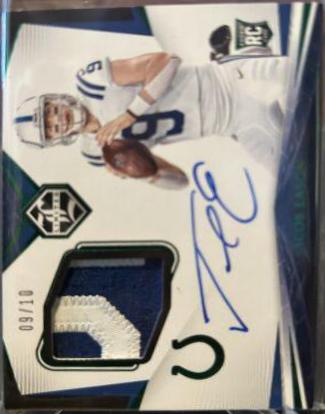 Jacob Eason [Patch Autograph Emerald] #113