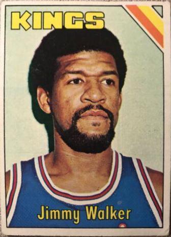 Jimmy Walker #31 Basketball Cards 1975 Topps